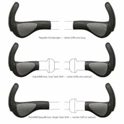 Ergon GP2-S Griffe Small Black/grey -Sram Verkäufe Ergon GP2 S Griffe Small black grey 696714 b 4