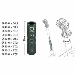 By Schulz Federsattelstütze BySchulz G.2 Ø 27,2mm, 400mm, Sw,stand. 80- -Sram Verkäufe Federsattelstuetze bySchulz G 2 27 2mm 400mm sw stand 80 856040 b 8