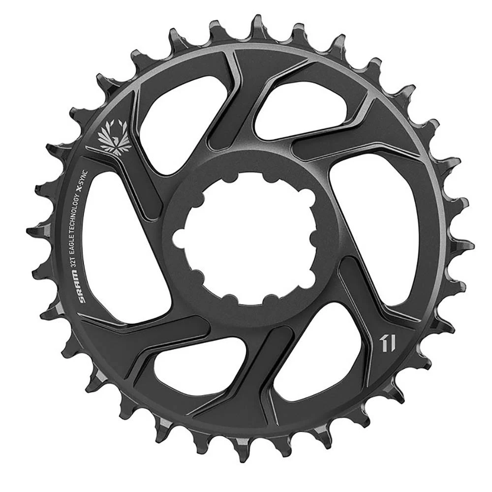 Kettenblatt Sram X-Sync2 Eagle 32 Z.,sw,Stahl,offset 3mm,DM,1 3 Kettenblatt Sram X-Sync2 Eagle 32 Z.,sw,Stahl,offset 3mm,DM,1