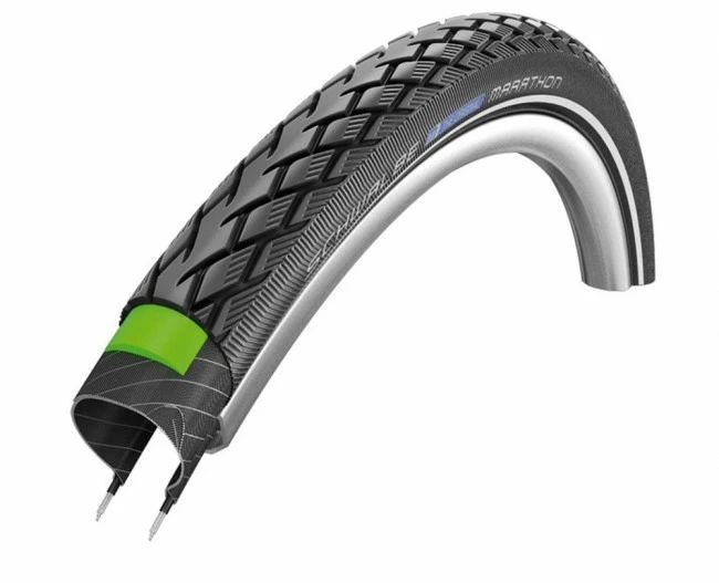 Schwalbe Marathon HS420 Fahrradreifen 28x1 3/8 37-622 Schwarz - Reflex 3 Schwalbe Marathon HS420 Fahrradreifen 28x1 3/8 37-622 Schwarz - Reflex