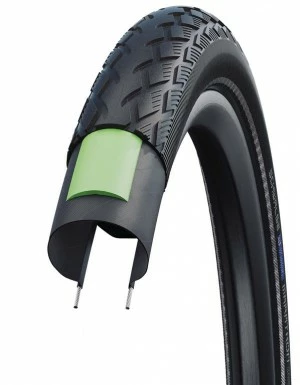 Schwalbe Marathon HS420 Fahrradreifen 28x1 3/8 37-622 Schwarz - Reflex 5 Schwalbe Marathon HS420 Fahrradreifen 28x1 3/8 37-622 Schwarz - Reflex – Bild 3