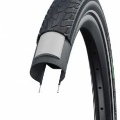 Reifen Schwalbe Road Cruiser H484 P 28x1.60 42-622 Schwarz - Reflex TSk PG Gr K-Guard -Sram Verkäufe Reifen Schwalbe Road Cruiser Plus HS484 28x1 60 42 622 sw Ref TSk PG Green Activ 70437 b 1