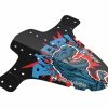 Rie:sel Design Mudguard Dreckspatz Kids 16“ Dino Boy, Front