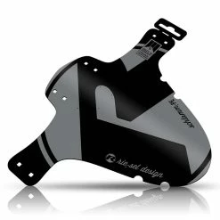 Rie:sel Design Mudguard SchlammPE 26-29 Battleship Grey, Front