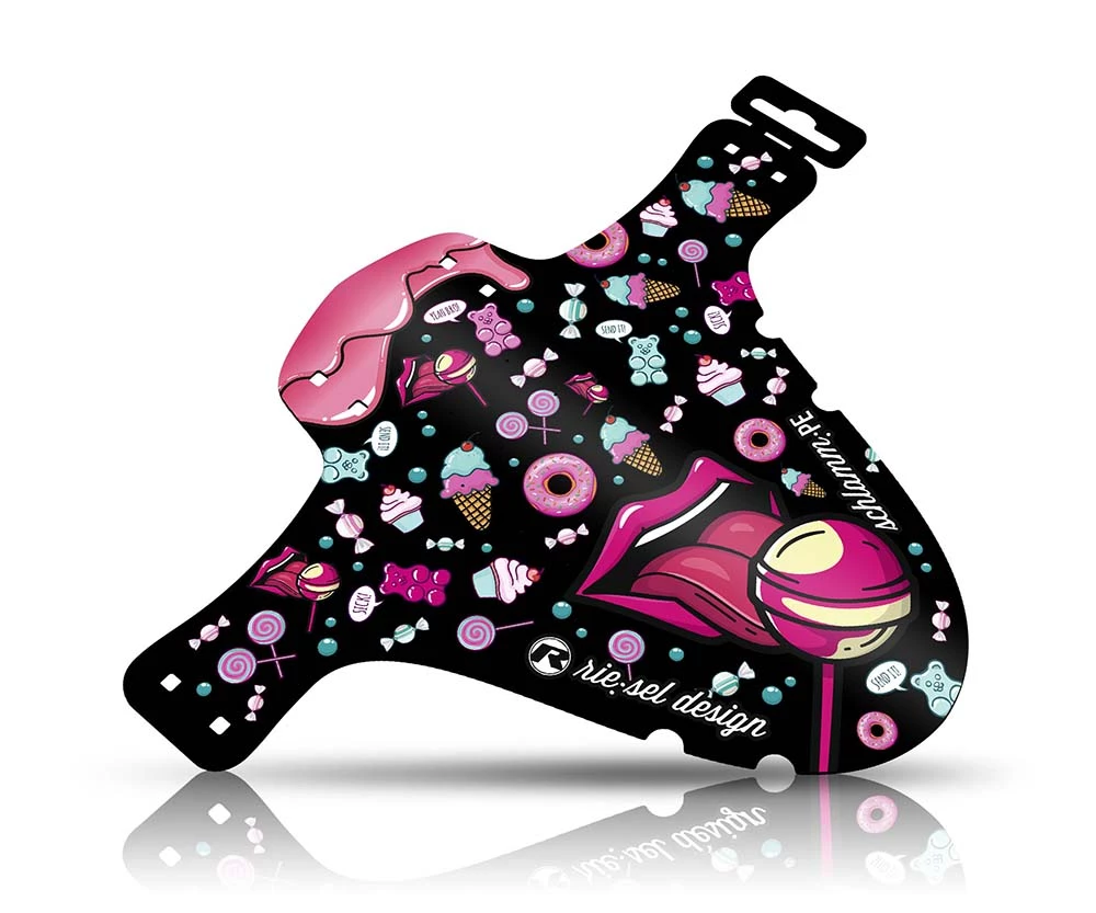 Rie:sel Design Mudguard SchlammPE 26-29 Candy, Front 3 Rie:sel Design Mudguard SchlammPE 26-29 Candy, Front