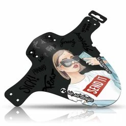 Rie:sel Design Mudguard SchlammPE 26-29 Girl Send It, Front