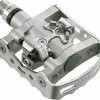 SHIMANO Pedal PD-M324 SPD Inkl. Schuhplatten Silber