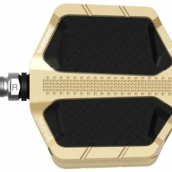 SHIMANO Pedale PD-EF205 Gold Ohne Reflektoren