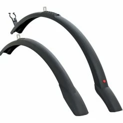 Steckblechset Hebie Trekking V Sw, Ca. 42mm, M. Spritzschutz