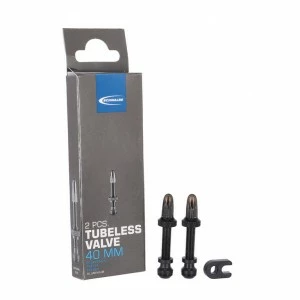 Tubeless-Ventil Schwalbe SV 2er Set Aluminium, 40 Mm 4 Tubeless-Ventil Schwalbe SV 2er Set Aluminium, 40 Mm – Bild 2