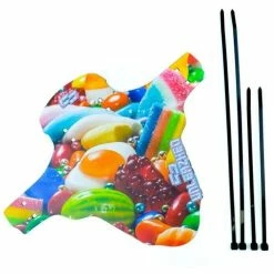 UNLEAZHED Mudguard M01 Candy Shop Gr.S 11 UNLEAZHED Mudguard M01 Candy Shop Gr.S -Sram Verkäufe UNLEAZHED Mudguard M01 candy shop Gr S A3411 b 4