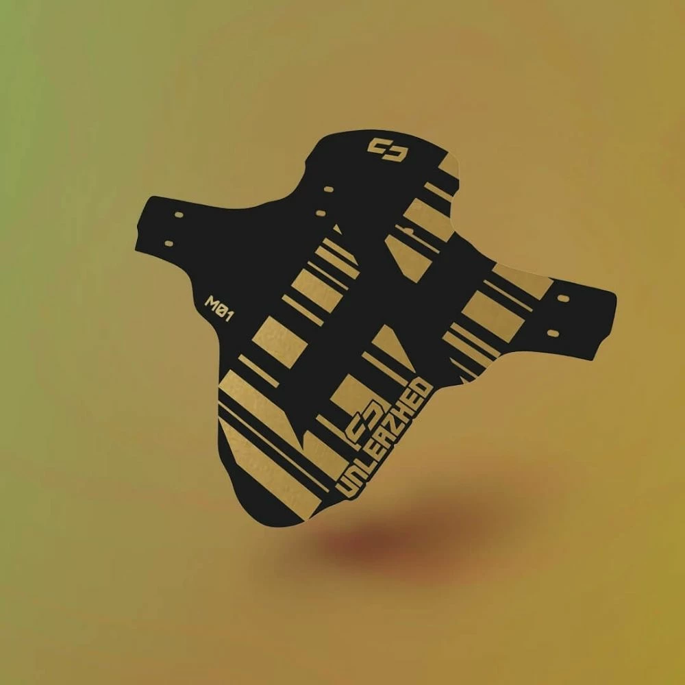 UNLEAZHED Mudguard M01 Gold Gr.S 3 UNLEAZHED Mudguard M01 Gold Gr.S