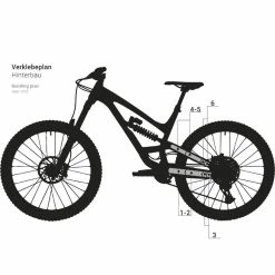 Unleazhed BP01 Schutzfolie Frame Dawai Black Glossy (Set) -Sram Verkäufe Unleazhed BP01 Schutzfolie Frame dawai black glossy Set A3358 b 4