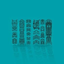 Unleazhed BP01 Schutzfolie Frame Tatanka Black Glossy L