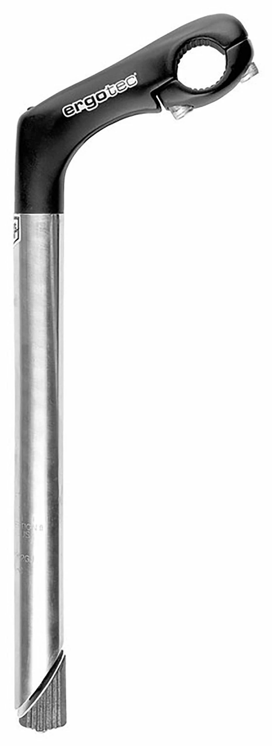 Vorbau Ergotec Kobra Tube SL 3 Niro/Alu,sw/silb,1 1/8,Ø25,4mm 3 Vorbau Ergotec Kobra Tube SL 3 Niro/Alu,sw/silb,1 1/8,Ø25,4mm