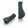 XLC GriffeErgonomic GR-S30 130mm, Sw/blau 1x Schraubensi.