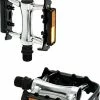 XLC MTB-Pedal Ultralight PD-M04 Alukäfig/-körper, Sw/silber